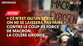 CONTRE LE COUP DE FORCE DE MACRON ET LA NOMINATION DE BARNIER LA COLÈRE GRONDE [upl. by Adnoma]