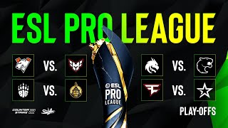 День 1  ESL Pro League Season 20  Playoffs  КРNВОЙ ЭФИР [upl. by Cordy]