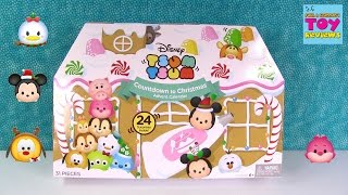 Disney Tsum Tsum Advent Calendar Unboxing Opening Christmas Toy Review  PSToyReviews [upl. by Ciri]