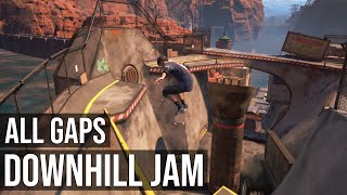 All Gaps Downhill Jam  Gap Master Trophy Complete All Gap Collections  Tony Hawk Pro Skater 12 [upl. by Zehe]