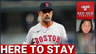 Alex Cora is Here to Stay After Agreeing to an Extension with the Boston Red Sox  Red Sox Podcast [upl. by Lairbag]