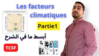 TCSF  Les facteurs climatiques 🌧☀️ Partie 1 ✅أبسط مافي الشرح✅ [upl. by Elraet]