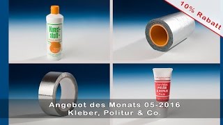 Angebot des Monats  Kleber amp Politur für Kunststoff und Dach [upl. by Jarrad]