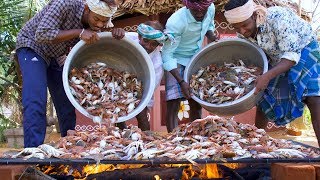 WOW 1000 Crabs Cooking  King of Grilled Crabs Village Food Recipe  Primitive Village Cooking [upl. by Lihp]