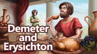 Demeter and Erysichthon The Hunger Myth  Greek Mythology Ep see u in history [upl. by Arabrab]