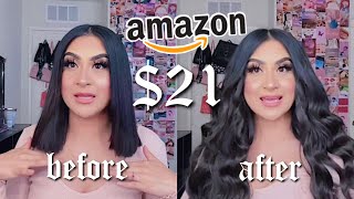 TESTING CHEAP HAIR EXTENSIONS FROM AMAZON  REECHO ♡︎ [upl. by Supat]