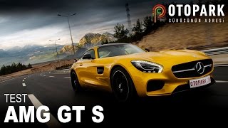 Mercedes AMG GT S  TEST [upl. by Aihsenad431]