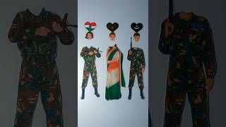 Bangladesh 🇧🇩 India 🇮🇳 Pakistan 🇵🇰  🇮🇳 Independence Day Drawing shorts art ashortaday [upl. by Inez783]