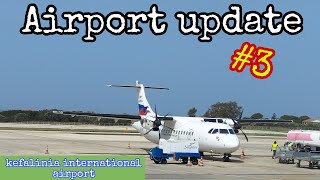 Greece 🇬🇷 Kefalinia INTL Airport Update N°3 LGKF greece summer airport kefalonia [upl. by Nytram]