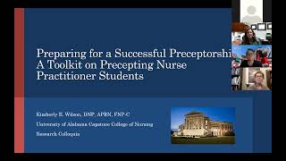 Preparing for a Successful Preceptorship A Toolkit on Precepting Nurse Practitioner Students [upl. by Fischer331]