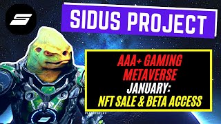 Sidus NFT Heroes Project Review  METAVERSE GAME  BIG January NFT Sale  Beta Release [upl. by Payson]