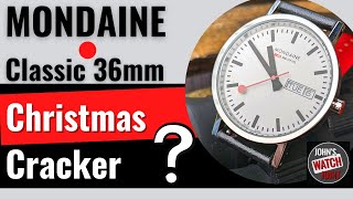 Mondaine Classic 36mm The Real Deal at Christmas [upl. by Lienahs]