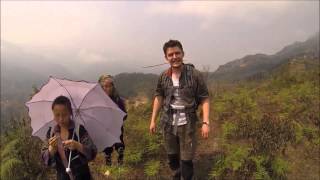 SAPA North Vietnam  Trekking  Hiking 2014 GoPro [upl. by Akcira258]