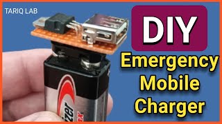 How to make emergency mobile phone charger [upl. by Hernandez764]