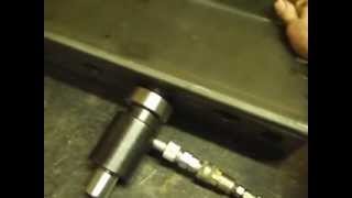 SWAG Off Road Dimple Die Process using Harbor Freight knock out punch set [upl. by Michey]