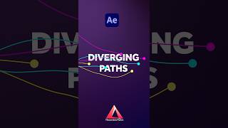 Procedural Diverging Paths in After Effects  Tutorial [upl. by Nosrettap]