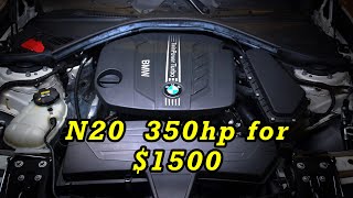 Build a 350HP BMW N20 for 1500 [upl. by Ynavoeg]