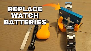 Casio AE1000W Watch Battery Replacement Tutorial  SolimBD  Watch Repair Channel [upl. by Llehsim]