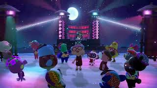 Animal Crossing New Horizons ACNH  Happy Home Paradise KK Concert [upl. by Ronaele]