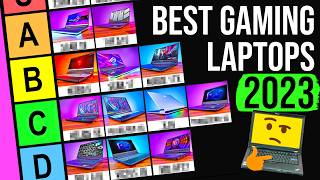 Ranking ALL 34 Gaming Laptops I Tested In 2023 [upl. by Savory72]