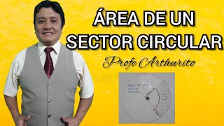 Área de un Sector Circular [upl. by Aitnahs]