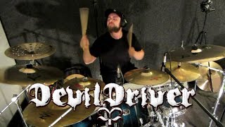 DevilDriver  The End Of The Line  Drum Cover [upl. by Doerrer]