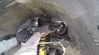 Installing SPC Upper Control Arm in a 2021 Toyota 4Runner TRD Off Road Premium [upl. by Eidak321]