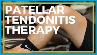 Patellar Tendonitis Therapy  Physical Therapy Exercises [upl. by Nesral]