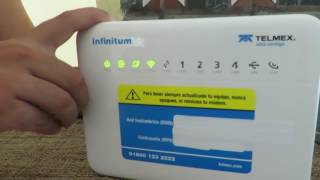 Como Resetear el Modem de INFINITUM TELMEX Reinicialo YA [upl. by Averyl581]