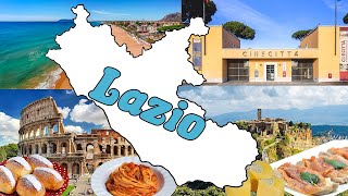 🎬🍝 IL LAZIO  Le Regioni dItalia Geografia 📚🌍 [upl. by Haase]