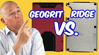 Geogrit wallet vs Ridge wallet REVIEW and COMPARE [upl. by Elohcan]