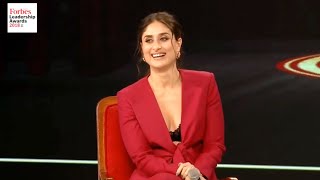 Kareena Kapoor Full Interview with Rajeev Masand at Forbes Leadership Awards 2018 [upl. by Hennessey]