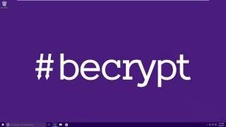 Becrypt  Disk Protect 8 Standalone Installation Tutorial [upl. by Hgielram117]