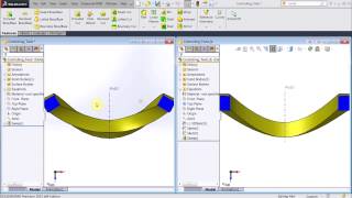 SOLIDWORKS  Advanced Sweep Feature Techniques [upl. by Kumar]