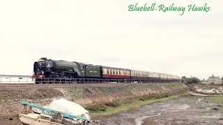 The Torbay Express with 60163 Tornado 04092016 Whistle jammed open [upl. by Nelrsa]