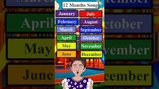 Song about 12 Months kidssong [upl. by Teresina]