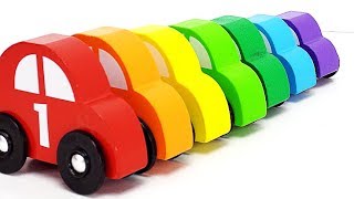 Teach Toddlers Colors and Counting with Sorting Toy Cars [upl. by Kingston150]