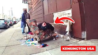 Streets of Philadelphia Kensington Ave Documentary November 45 2023 [upl. by Sedda]