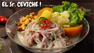 Como Preparar Ceviche Peruano en un Toque  Cocina Fácil [upl. by Aeli]