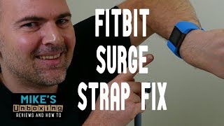 FITBIT SURGE Fitness Band Strap Replacement With COOL Colors [upl. by Fifine473]