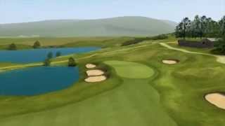 Gleneagles PGA Centenary Course Guide  Par 5 2nd [upl. by Aniz]