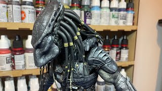 Painting Wolf Predator 3d printed modellong version [upl. by Zennie316]