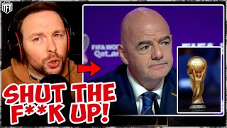 WHAT THE FK DID GIANNI INFANTINO SAY 🤬🤬 QATAR HYPOCRISY [upl. by Benioff631]