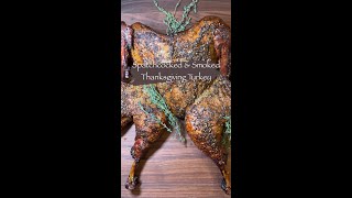 Yoder Smokers YS640 Brined amp Smoked Spatchcock Thanksgiving Turkey [upl. by Nuahsad]