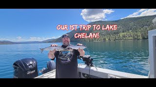 Kokanee Fishing Lake Chelan Washington  June 2024 [upl. by Aropizt]