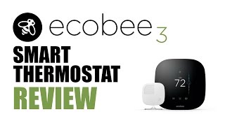 ecobee3 Smart Thermostat Review Homekit amp Alexa Enabled [upl. by Notak]