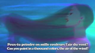 Colors of the Wind French  Subs amp Translation [upl. by Miharba]