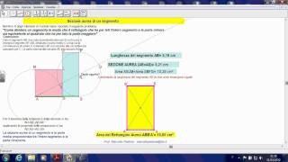 Costruzione della Sezione Aureawmv [upl. by Roti]