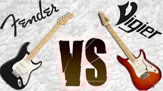 Fender Stratocaster VS Vigier Expert  David Gilmour style solo [upl. by Sirapal]