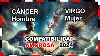 Compatibilidad Amorosa 2024 Cáncer Hombre y Virgo Mujer 🌟💖 cáncer virgo predicciones [upl. by Killion]